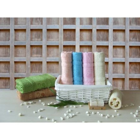 яяяПолотенце 70*140 бамбуковое Karna PANDA V4