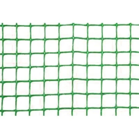 Решетка садовая 45*50 20м (0,8*20) пластик зеленая квадрат ЭКО (1)