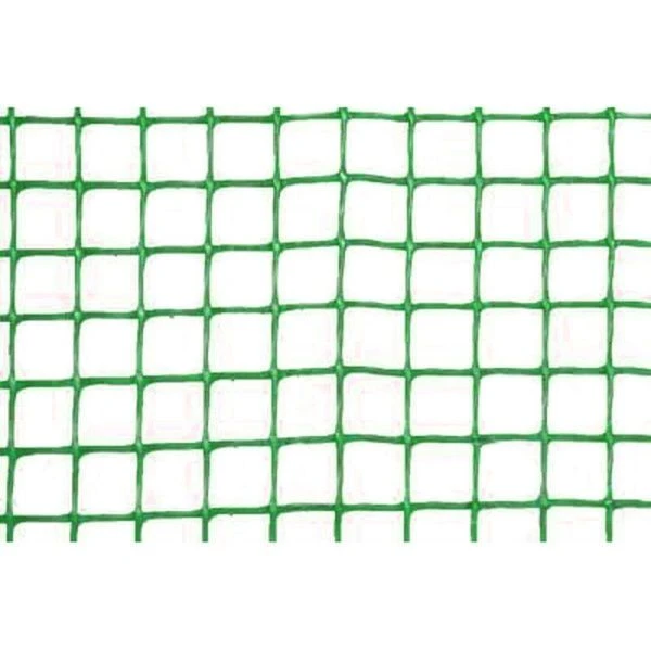 Решетка садовая 45*50 20м (0,8*20) пластик зеленая квадрат ЭКО (1)