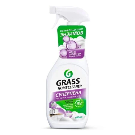 Чистящее средство с энзимами 15 в 1 Grass "Home cleaner", 600 мл (8)