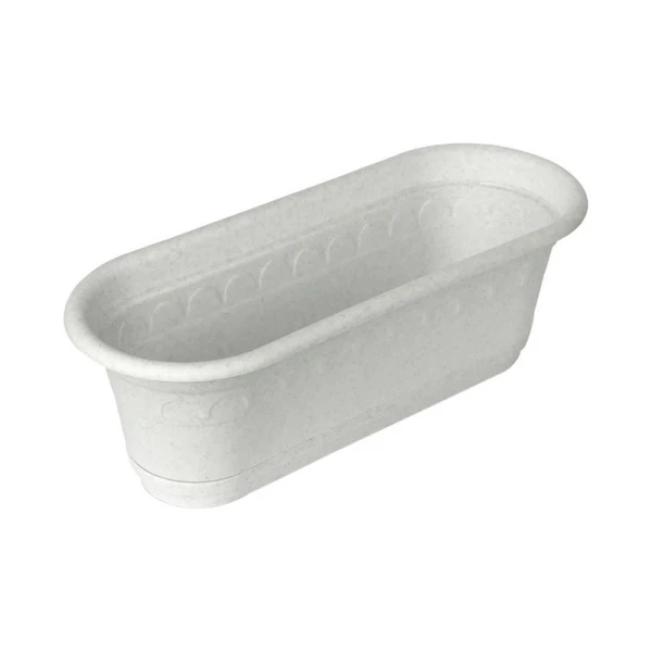 Кактусница 31см пластик КОЛЫВАНЬ мрамор С182М (17)