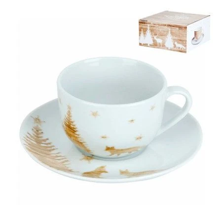 Чайная пара 220 мл Winter Forest в п/у