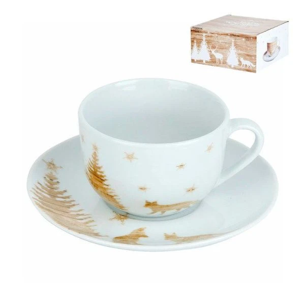 Чайная пара 220 мл Winter Forest в п/у