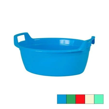 Таз 22л пластик овальный с ручками Ар (5/10)