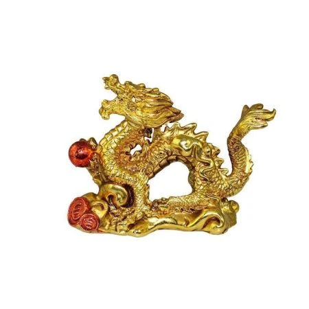 яяяФигурка яяяДракон  полистоун 9,4*4,2*8см, 105434-2 KSQ9855 (4-96)