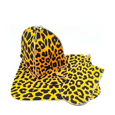 Набор для бани 3пр Леопард (шапка, коврик, рукавица) Бацькина баня (10) Набор для бани 3пр Леопард (шапка, коврик, рукавица) Бацькина баня (10)