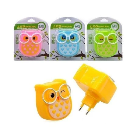 Ночник пластик Сова 149А (40/240)