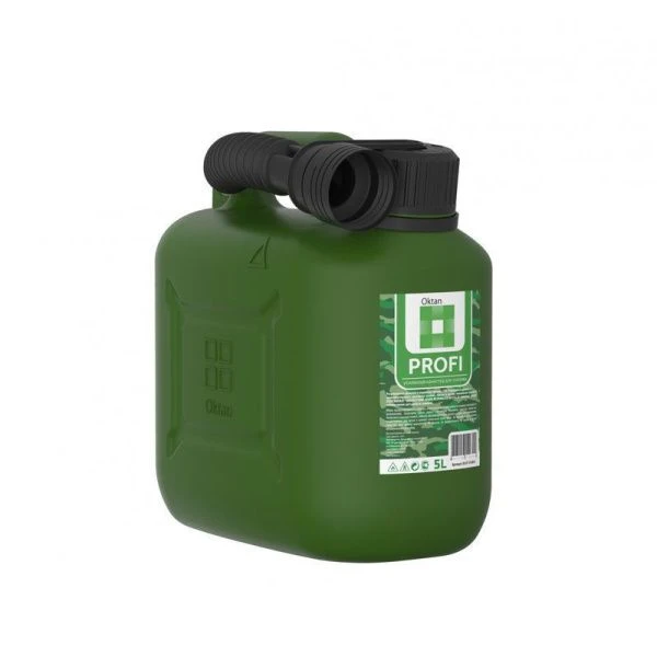 Канистра 5л полиэтилен ПРОФИ Oktan ГСМ зеленый (12)
