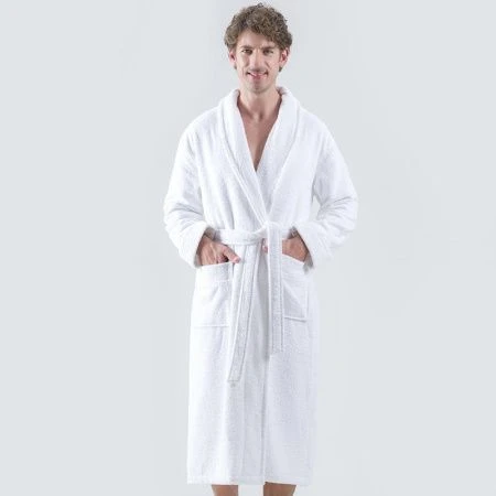 Халат махровый Karna LEON белый L