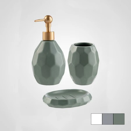 Набор для ванной комнаты 3пр керамика 19221-61 (12)