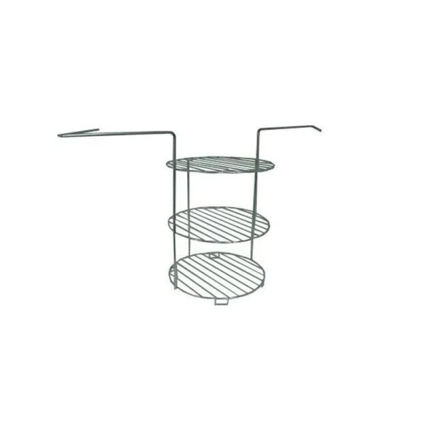 Этажерка 3-х ярусная средняя h33см d22см нерж.сталь к тандырам Атаман, Есаул, Охотник, Скиф, Большой