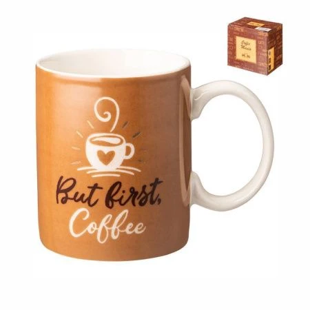 Кружка 340мл фарфор КОФЕ ЛАТТЕ (36)