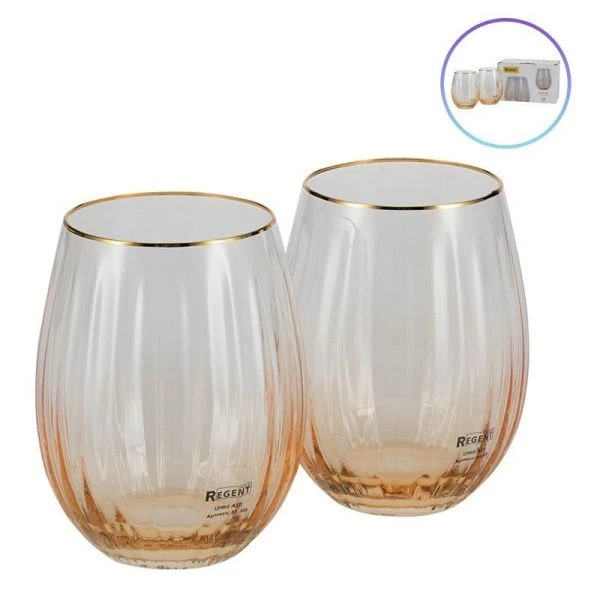 Стаканы набор 2шт 590мл стекло ASTI 81-506 (12)