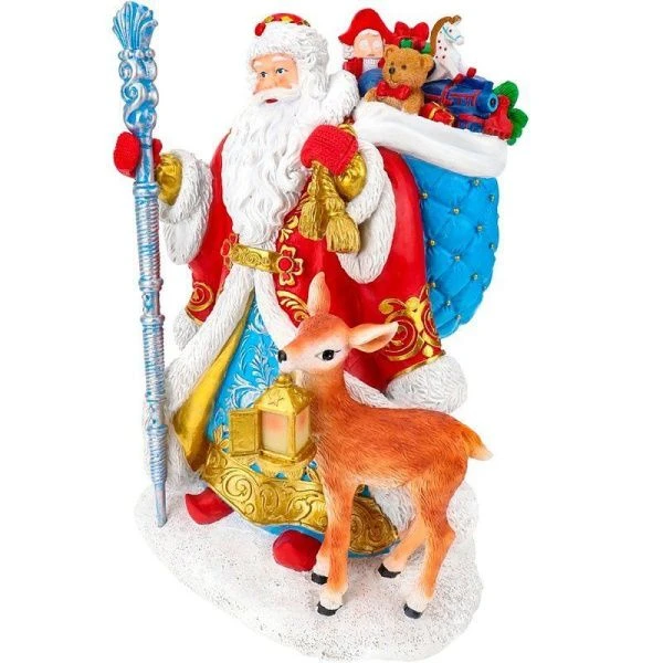 Статуэтка из полирезины Дед Мороз, 26 см (собственная разработка)