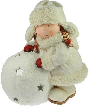 Статуэтка ЗИМНИЕ ЗАБАВЫ 35*23*40см (1/2)