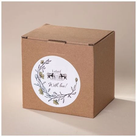 Емкость для хранения 13,5*10*11,5см фарфор Rabbit с крышкой