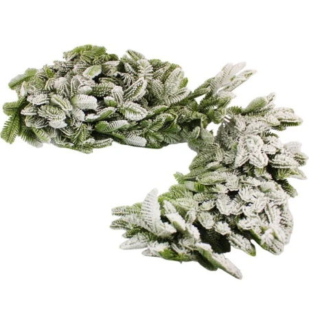 Гирлянда новогодняя 180см ЕЛОВАЯ ВЕТКА заснеженная, JC-17134 (10)