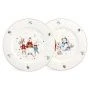 Тарелки мелкие набор 2шт 26,5см фарфор Winter Story обеденные (12)
