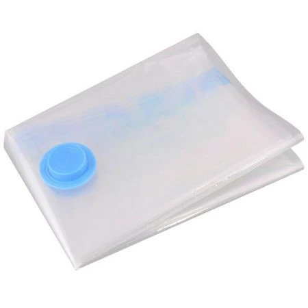 Вакуумный пакет 70*100см VL56 с замком zip-lock и защитным клапаном для хранения вещей многоразовый