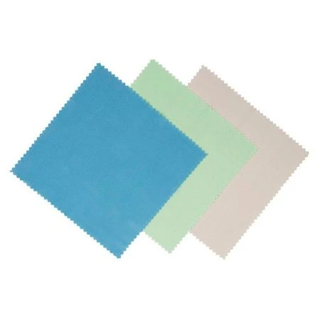 Салфетки для протирки очков набор 3шт 13*13см полиэстер (1200)