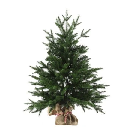 Елка искусственная 60см Кавказская с комбинированными ветками РЕ+ПВХ КВКЗ-60 (1)