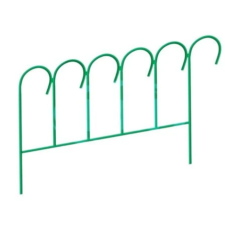 Заборчик садовый металл 5 секций декоративный 0,51*0,75м (1)