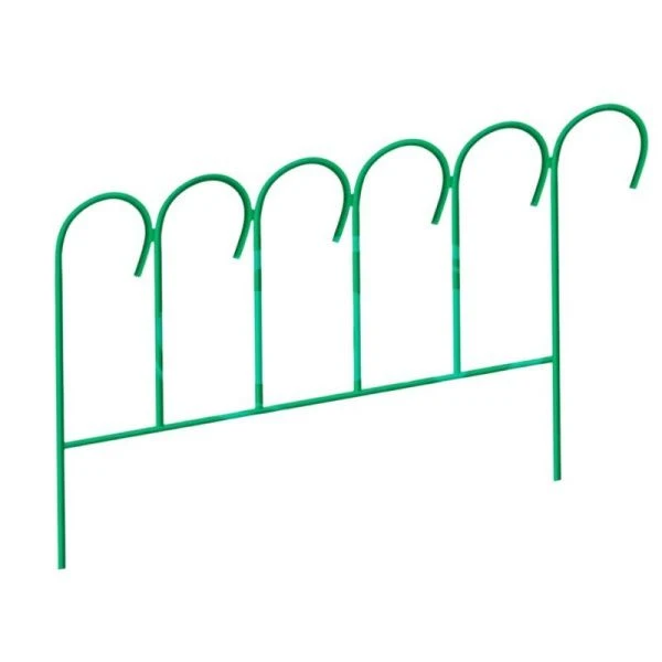 Заборчик садовый металл 5 секций декоративный 0,51*0,75м (1)