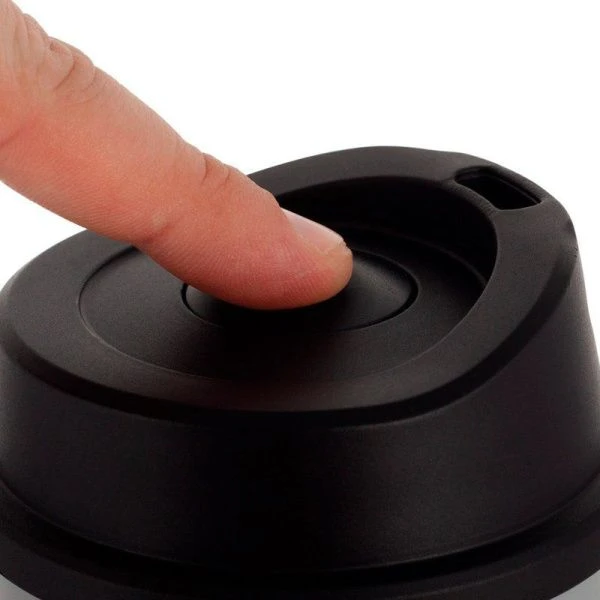 Термокружка 320мл нерж.сталь арт.2165 черный серый (24)