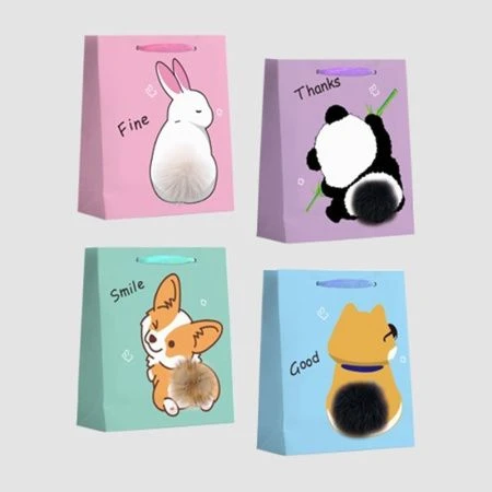 Пакет ламинированный 26*32*10см микс (12)