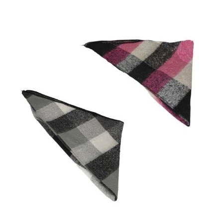 Шарф 170*65см однотонный в клетку