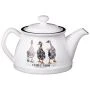 Чайник заварочный 580мл фарфор FAMILY FARM (18)
