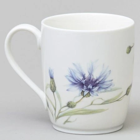 Кружка 300мл фарфор ВАСИЛЬКИ (36)