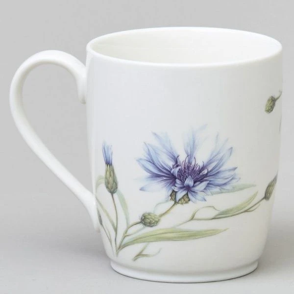 Кружка 300мл фарфор ВАСИЛЬКИ (36)