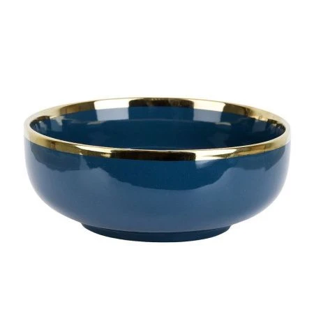 Салатник 20,5*7,5см 1510мл фарфор Royal line. Midnight Blue (24)