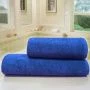 Полотенце махровое 70*140см Моно синий 400гр м4013_01