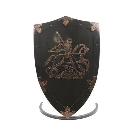 Подставка для шампуров Щит Георгий Победоносец сталь 12*43*61,5см (1)