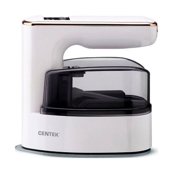 Отпариватель ручной пластик Centek CT-2393 белый 2100Вт 200мл, LED-дисплей, керам.подошва