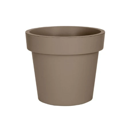 Кашпо 50л 41,5*47,7см пластик ЛОФТ мокко (5)