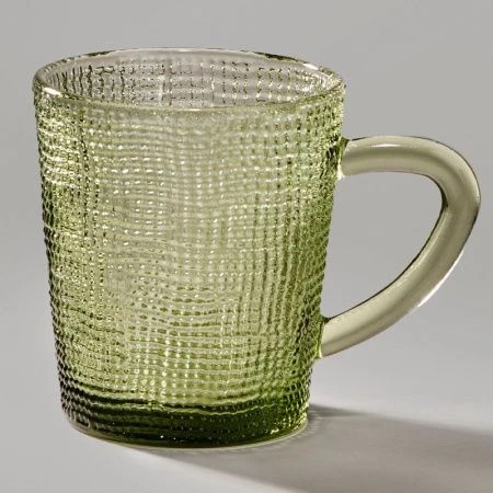 Кружки набор 2пр 250мл стекло TEMPO GREEN (24)