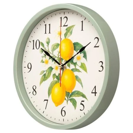 Часы настенные 30см пластик РУБИН Лимоны (10)