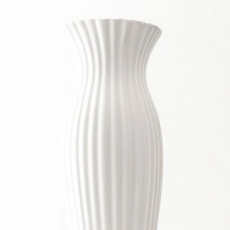 Ваза для сухоцветов 60см керамика белая JC-15986 (8)