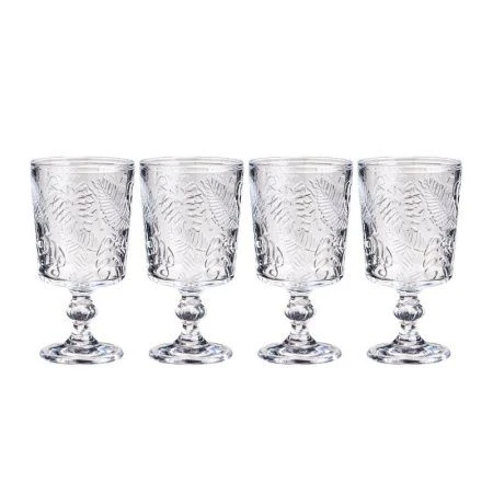 Бокалы набор 4шт 350мл стекло FLORA (6)