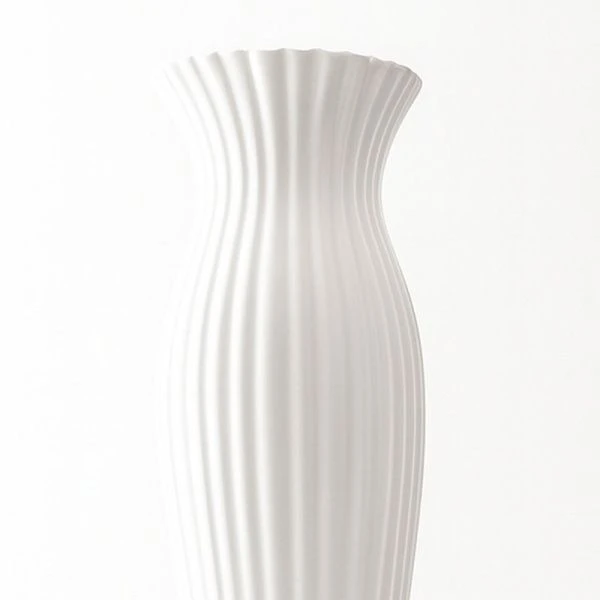 Ваза для сухоцветов 60см керамика белая JC-15986 (8)