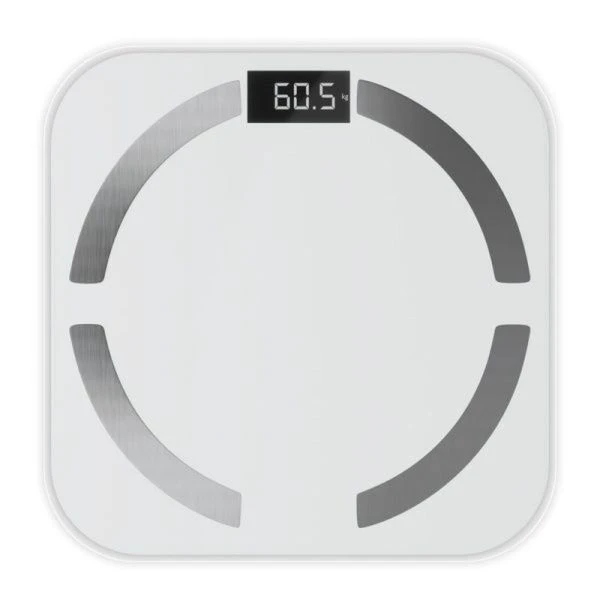 Весы напольные электронные стекло до 150кг Centek CT-2425 белые 28*28см, LCD-дисплей (6)