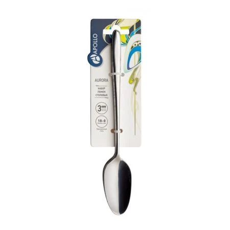 Ложки десертные набор 3шт нерж.сталь Aurora AUR-043 (6)