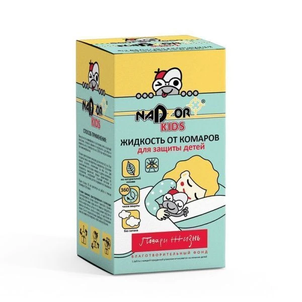 Жидкость от комаров для фумигатора для детей DET004G (24)