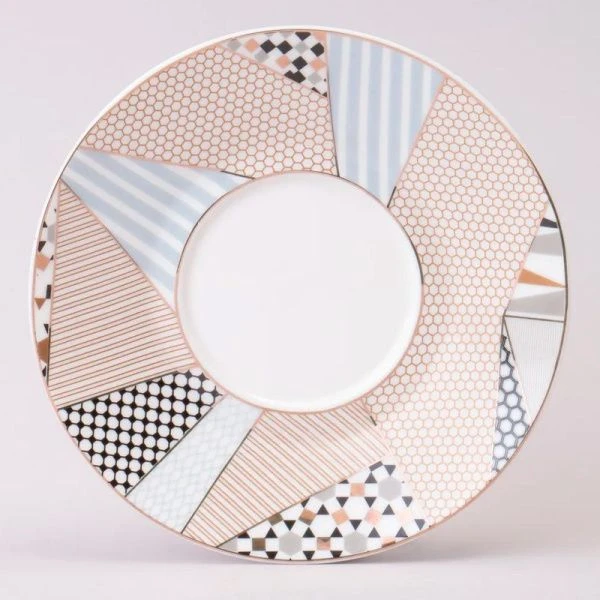 Чайный набор 4пр фарфор Top Style на 2 персоны 250мл QY509-D204-2 (16)