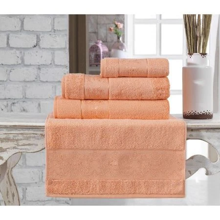 яяяПолотенце 50*90 бамбук Karna PANDORA (Коралловый)