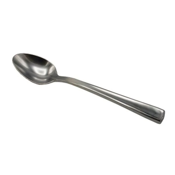 Ложка чайная пластиковая металлик 135 мм цвет Металлик ЛГ (х50/1000) {2200003948653}