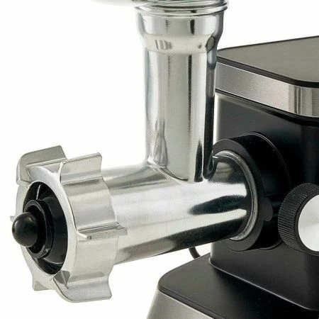 Мясорубка электрическая металл DELTA LUX DE-605M черный/стальной 4500Вт (4)